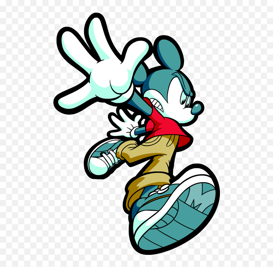 Angry Mickey Mouse In Contemporary Teen Clothing Free Image Emoji,Mickey Mouse Ears Emoticon Facebook