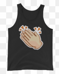 Download Menu0027s Emoji Tank Top - Top Png Image With No,White Fist Emoji