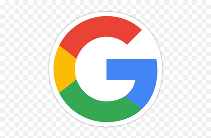 G Google Icon Logo Sticker - Sticker Mania Emoji,Microsoft Woozy Emoji