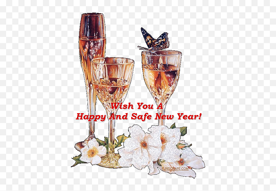 Wine Glass Images Pink Wine Glasses - Happy New Year Gott Nytt År 2019 Gif Emoji,Champagne Emoji Copy Paste