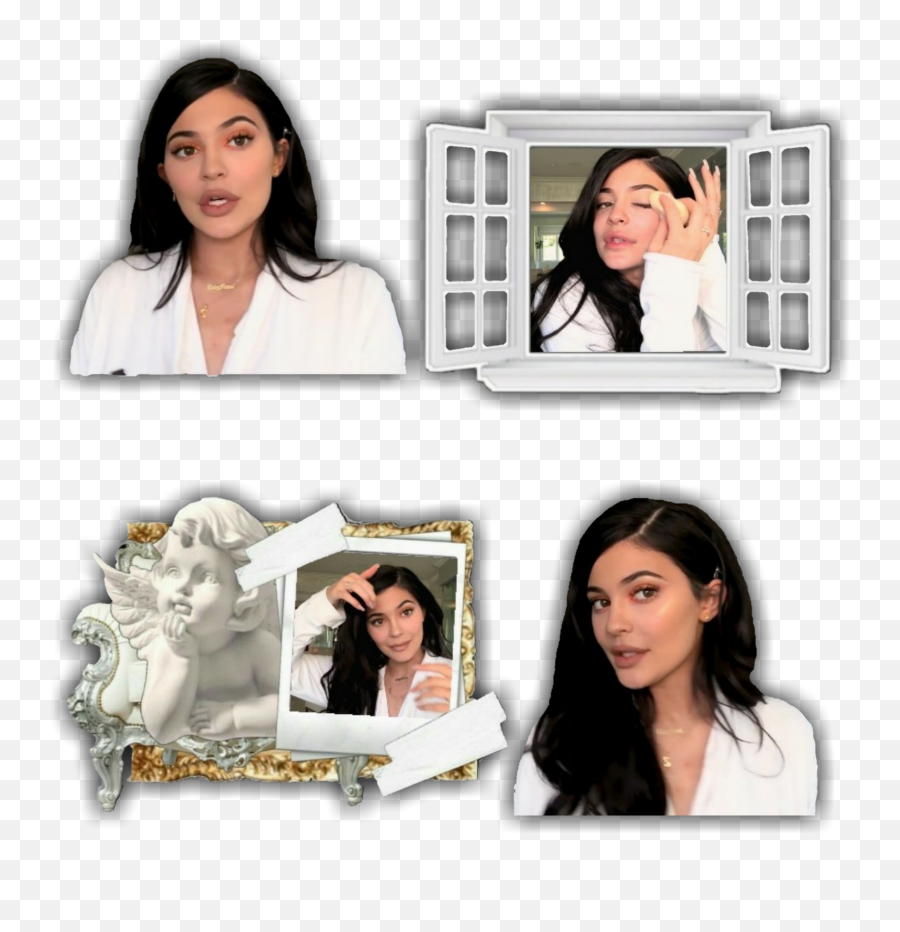Jenner Kyliejenner Premades Sticker - Hair Design Emoji,Kylie Jenner Emoji App