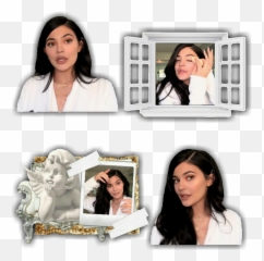 Jenner Kyliejenner Premades Sticker - Hair Design Emoji,Kylie Jenner Emoji App