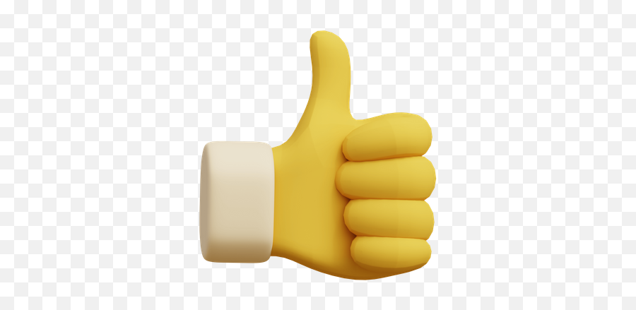 Premium Thumb Up 3d Download In Png Obj Or Blend Format - Sign Language Emoji,Okay Hand Emoji