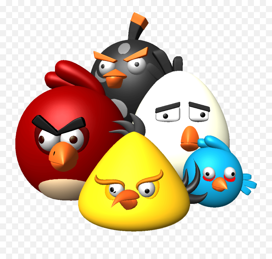Angry Bird Wallpaper 3d Transparent Png - Angry Birds 3d Png Emoji,Angry Bird Emoji