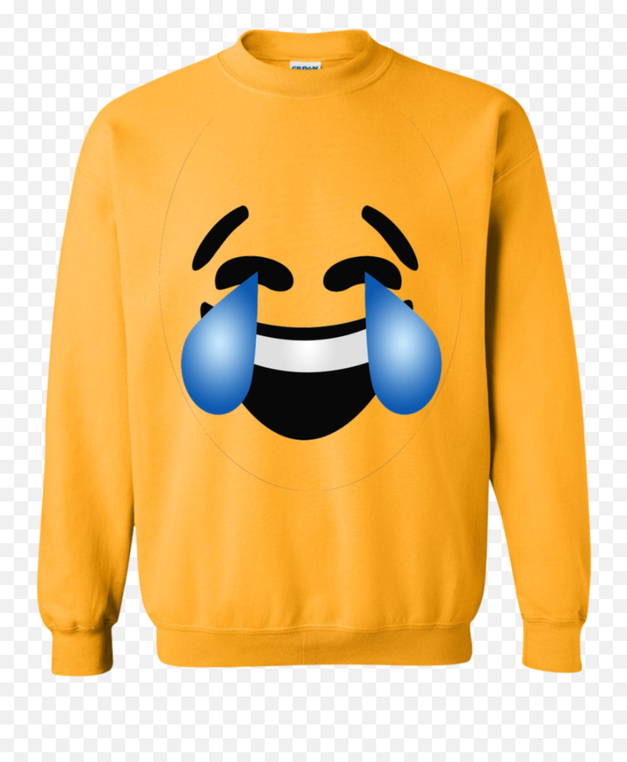 Emoji Costume Laughing Tears Of Joy Emoji Crewneck Pullover - Backwoods Black Girls Rock,Emoji Answer 48