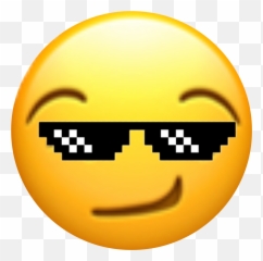 Epicshades Glasses Emoji Sticker - Cool Emojis Png,Emoji With Sunglasses Meme