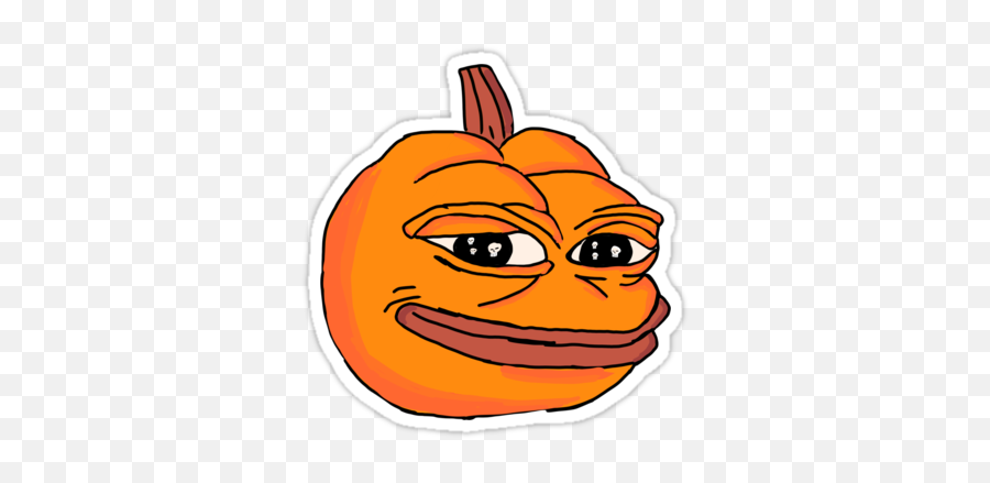 Download Hd Pumpkin Pepe Pumpkins Pumpkin Squash Squashes - Transparent Pumpkin Pepe Emoji,Squash Emoji
