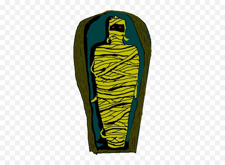 Coffins Clipart - Clip Art Library Mummy Coffin Simple Transparent Clip Art Emoji,Coffin Emoticon