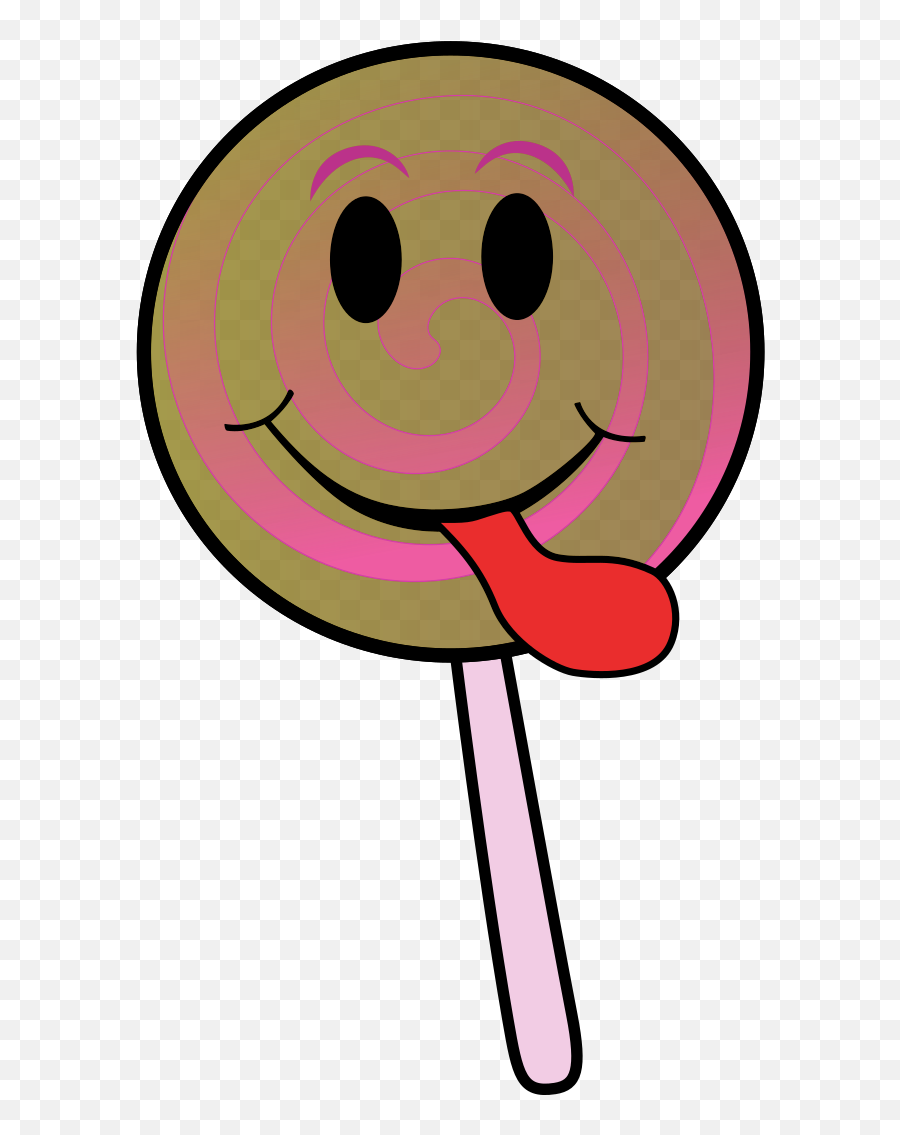 Lollipop Smiley Svg Vector Lollipop - Happy Emoji,Emotion Lollipop