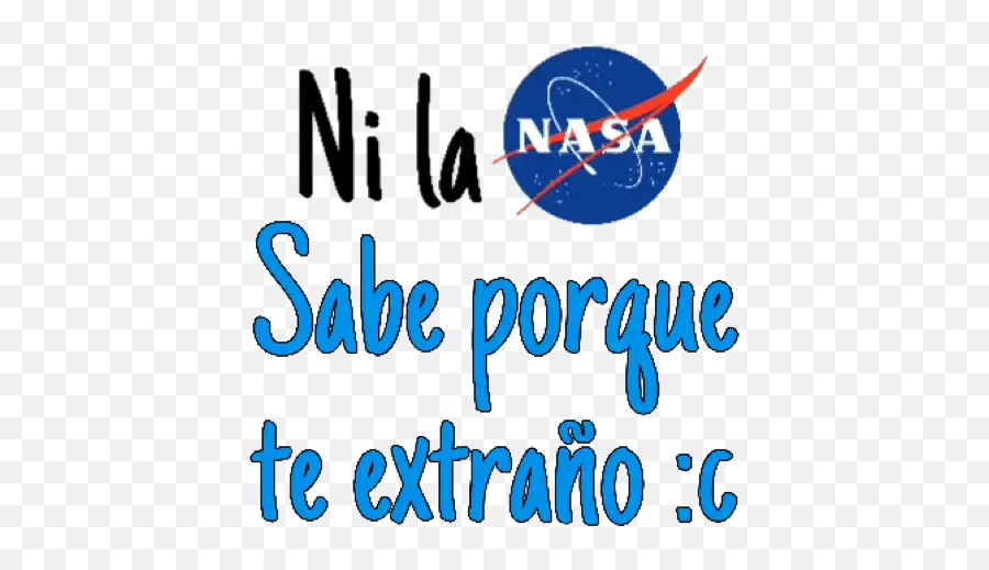 Ni La Nasa Stickers For Whatsapp - Kennedy Space Center Emoji,Nasa Emoji