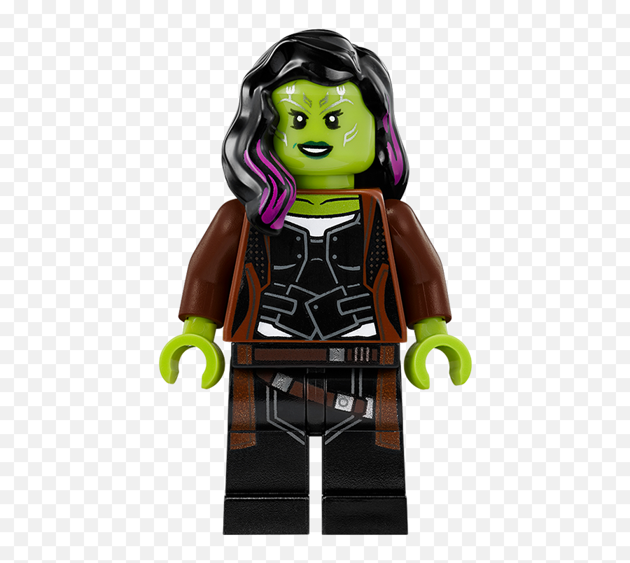 Lego Guardians Of The Galaxy - Gamora Lego Minifigure Emoji,Mantis Drax Emotion