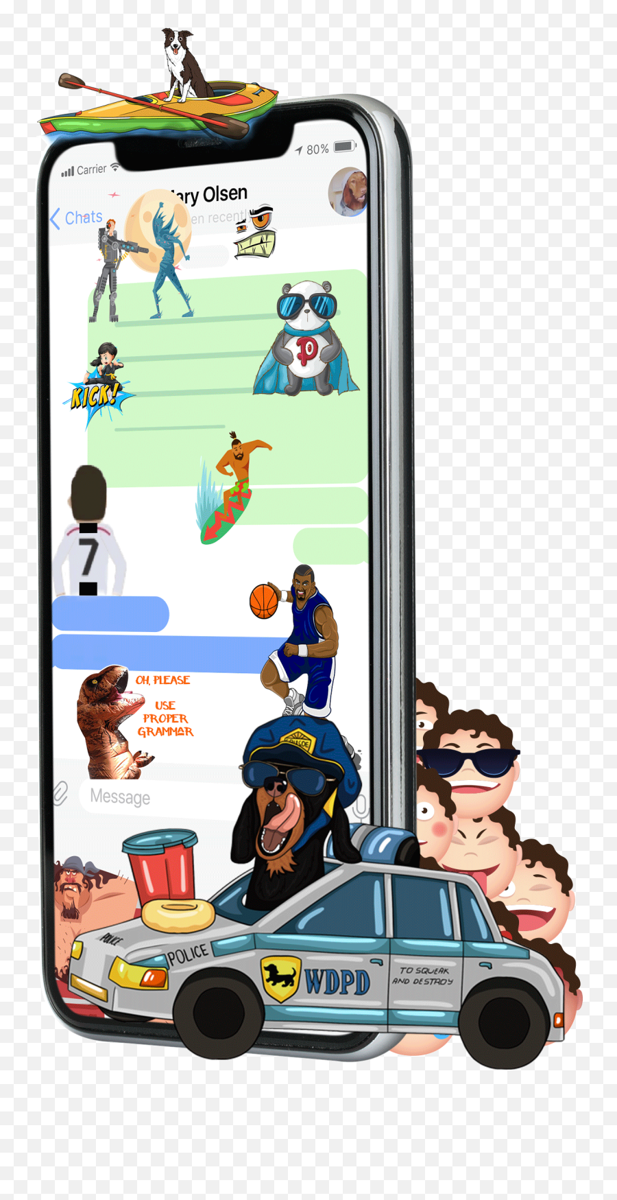 Ownmoji - Smartphone Emoji,Police Emoji