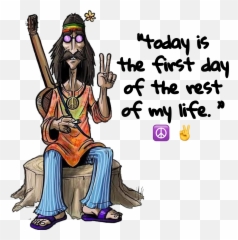 Hippie Sticker Challenge On Picsart - Hippy Dude Emoji,Why Do Hippies Use Emojis