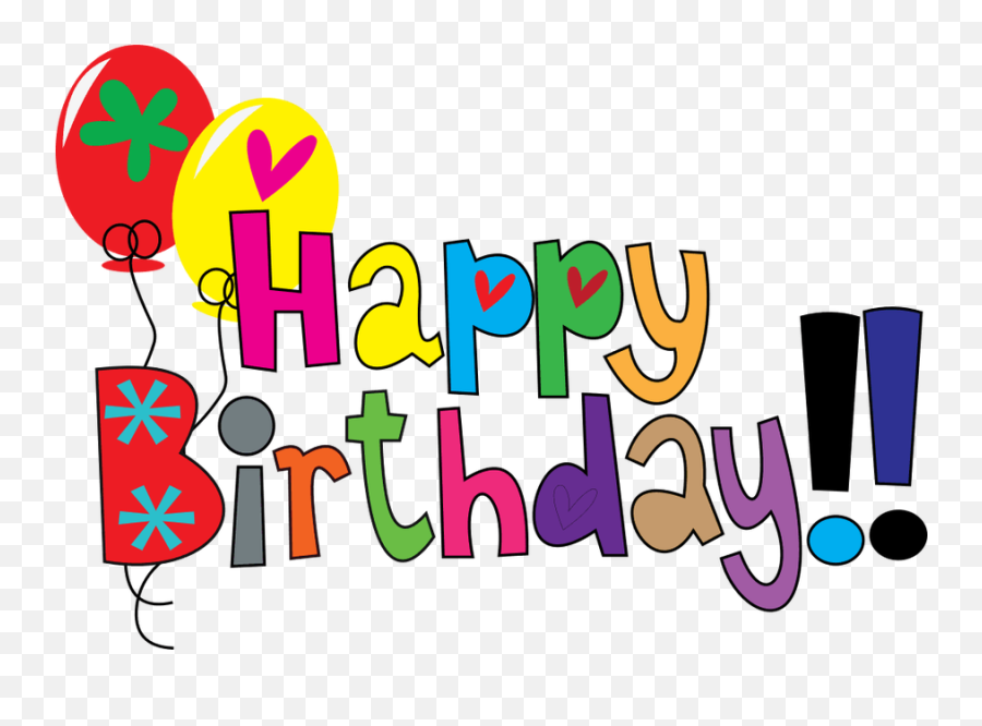 Happy Birthday Clipart Clipartfest 4 Clipartbarn - Clipartix Transparent Happy Birthday Clip Art Emoji,Happy Birthday Animated Emoji