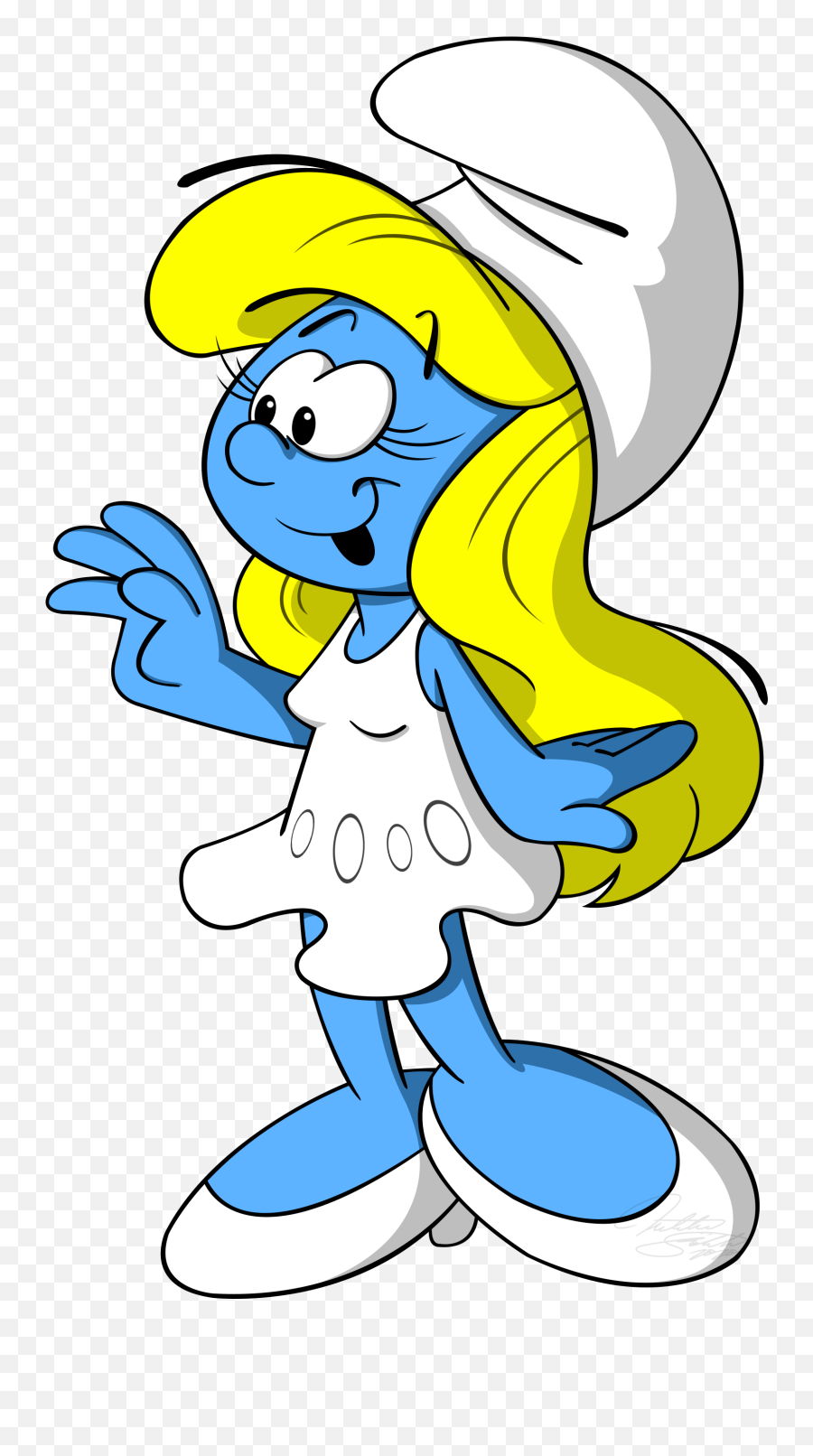 Smurfette Hero Stories Smurfs Fanon Wiki Fandom - Fictional Character Emoji,Lifelike Doll Showing Emotions