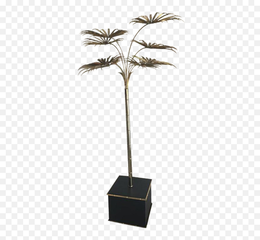 Italian Gold Palm Tree Metal Faux - Fresh Emoji,Bamboo Emoji