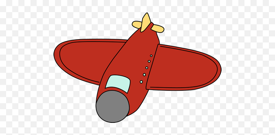 Jet Clipart Big Airplane Jet Big - Red Airplane Clipart Cartoon Emoji,Biplane Emoji