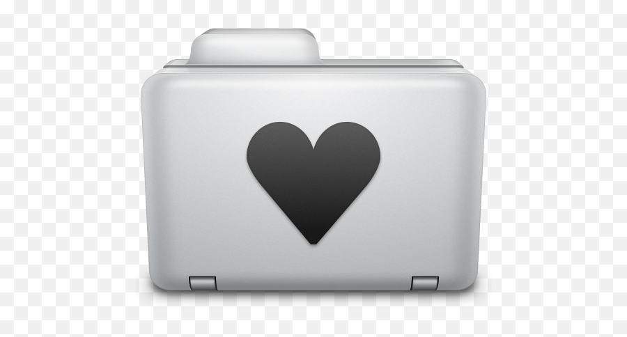 Noir Love Folder Icon - Cool Work Folder Icon Emoji,Emoticons 12x12