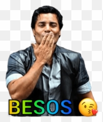 Chayanne - Chayanne Tirando Un Beso Emoji,Emojis Tirando Besos Png