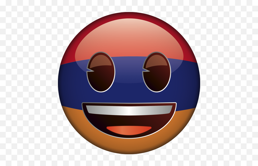 Emoji U2013 The Official Brand Face Flag Armenia Europe - Wide Grin,Big Eyes Smiley Emoji