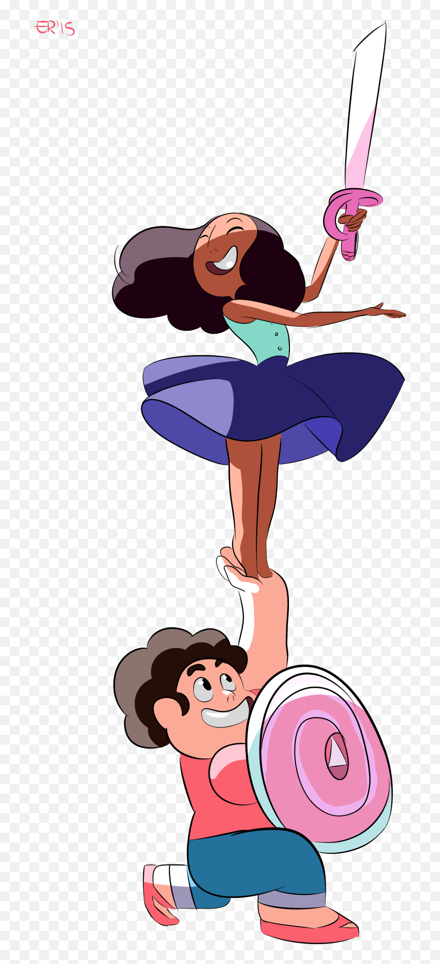 Best Friends - Steven Universe Steven And Connie Cute Emoji,Steven Universe Poof From Emotion