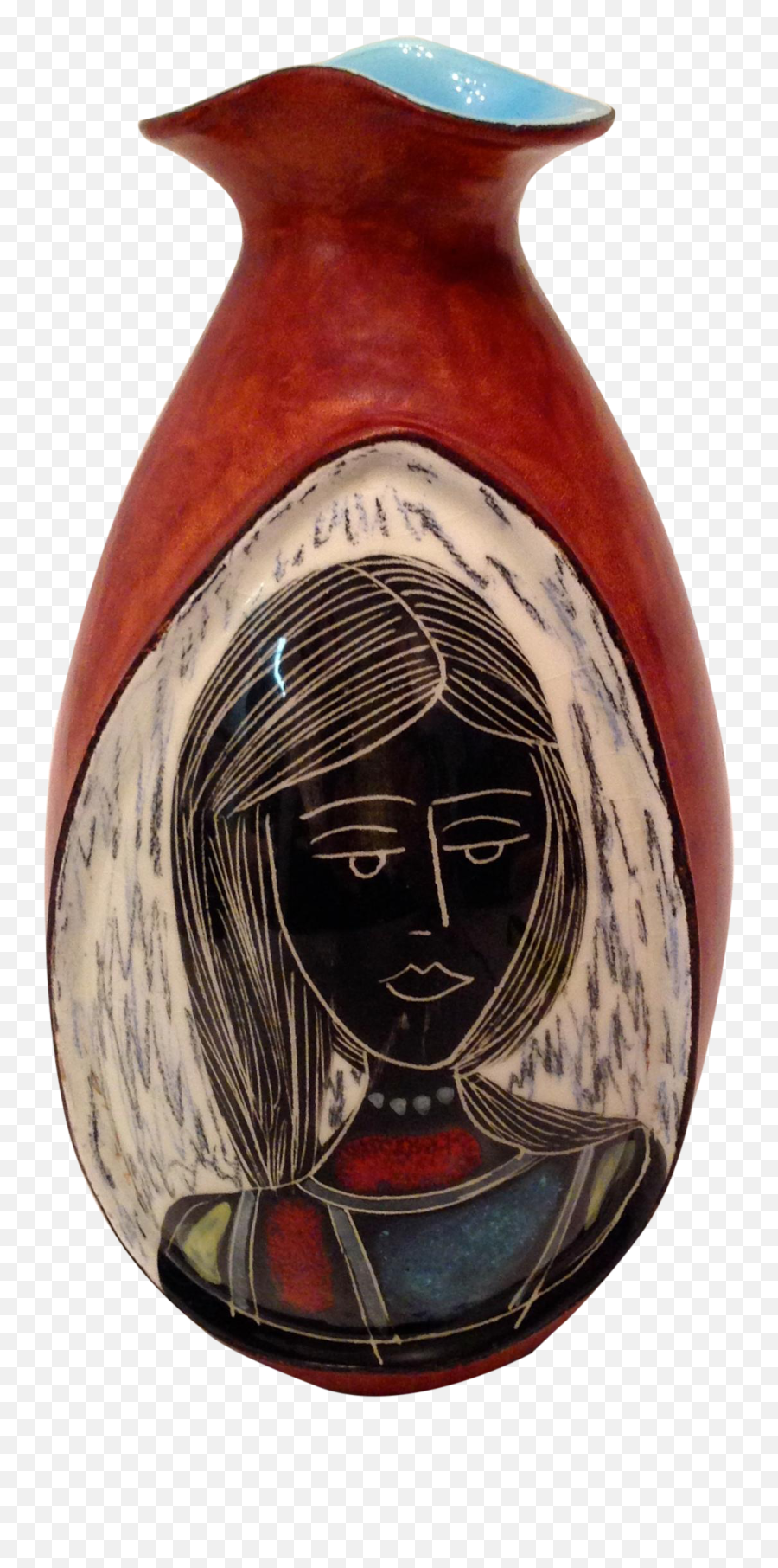 Pin On Sold Pieces - Vase Emoji,Emotions 17 Ceramica