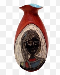 Pin On Sold Pieces - Vase Emoji,Emotions 17 Ceramica