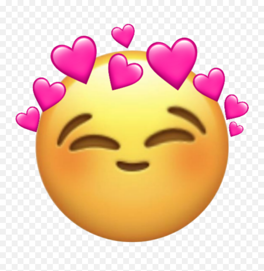 Emoji Heart Meme Sticker - Emoji Edit Meme,Heart Emoji Meme Transparent