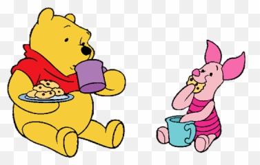 Pin - Piglet And Pooh Drinking Tea Emoji,Piglet From Winnie The Poo Emojis