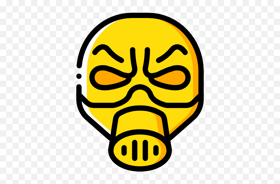 Gas Mask - Mascara De Gas Emoji,Mask Emoji