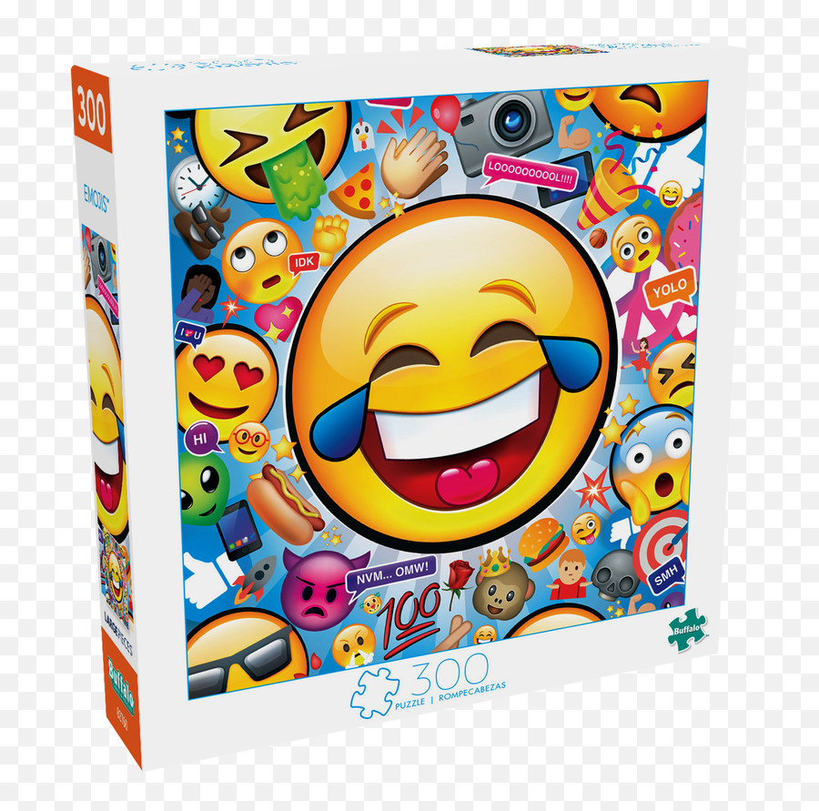 Art Of Play Emojis 300 Large Piece Jigsaw Puzzle - Buffalo Games Emoji Puzzle,X Rated Emojis