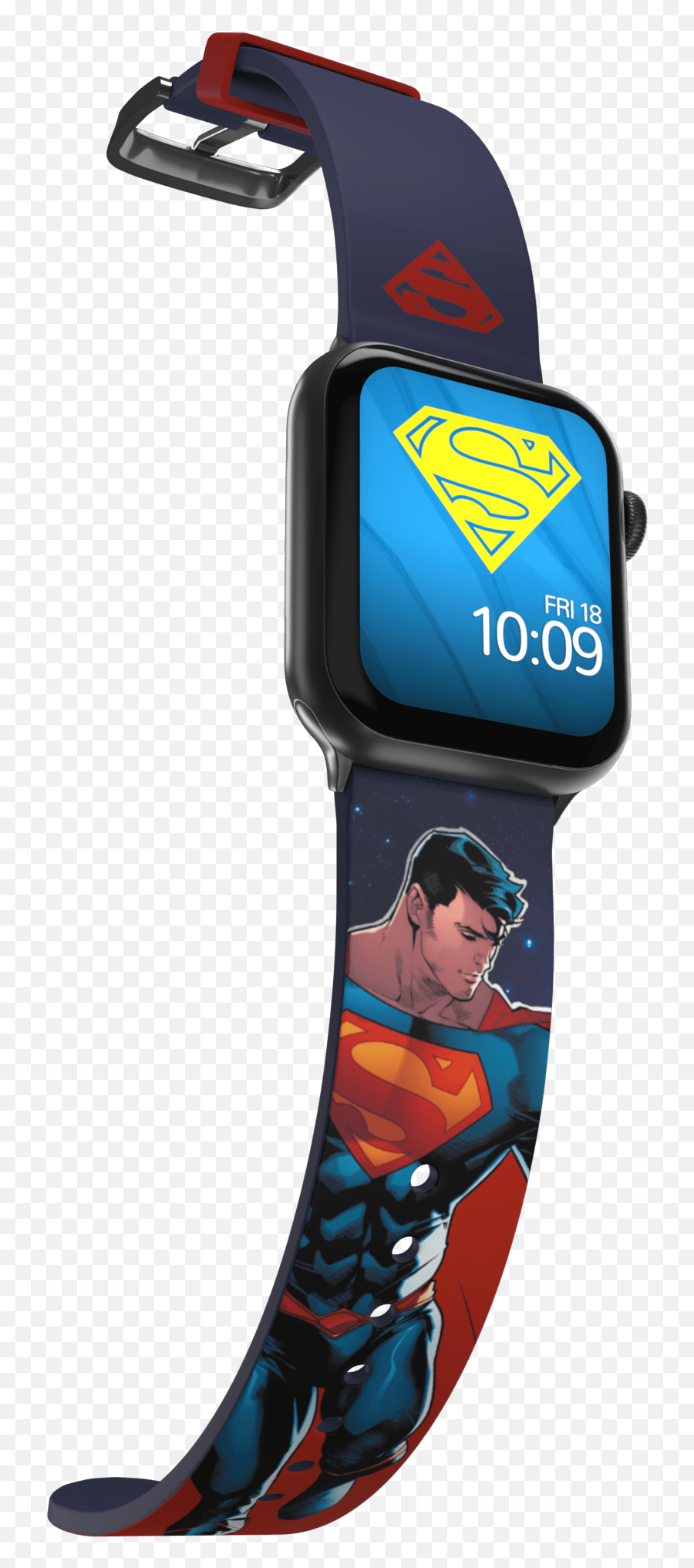 Mobyfox Unveils Superman Smart Watch Straps U2013 Superman Homepage - Superman Apple Watch Emoji,Led Watch With Emojis On It For Girls