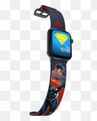 Mobyfox Unveils Superman Smart Watch Straps U2013 Superman Homepage - Superman Apple Watch Emoji,Led Watch With Emojis On It For Girls