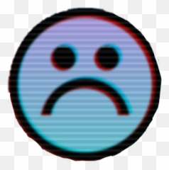 Sad Triste Emogi Rmogisad Sticker By Lucas Henrique - Aesthetic Sad Face Png Emoji,Lucas In Emoticons