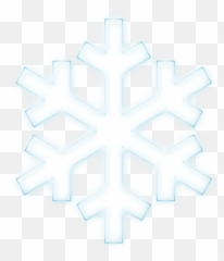 Vector Graphics Of Pale Blue Snowflake Emoji,Snow Falke Emoji
