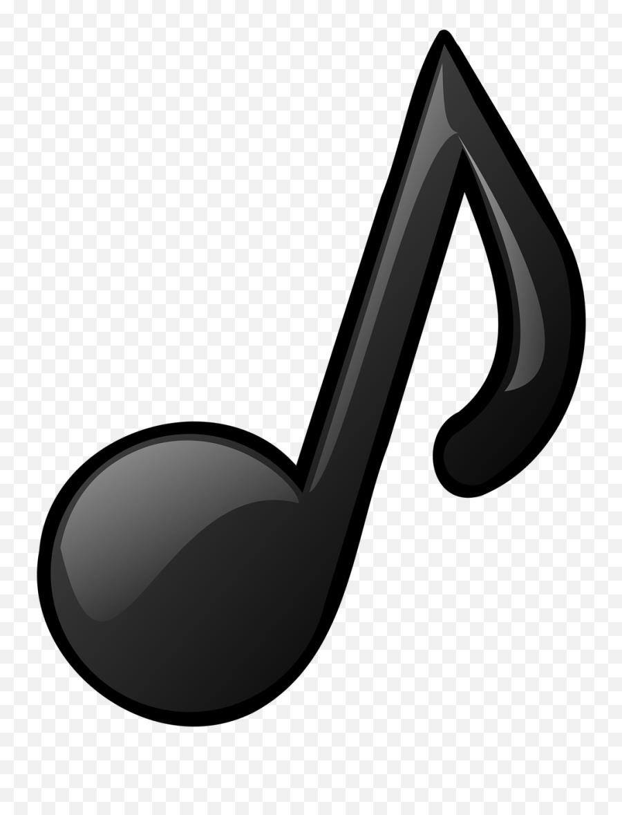 Music Note Quaver Png Melody Public Domain Image - Freeimg Emoji,Music Emojis Music Snippets