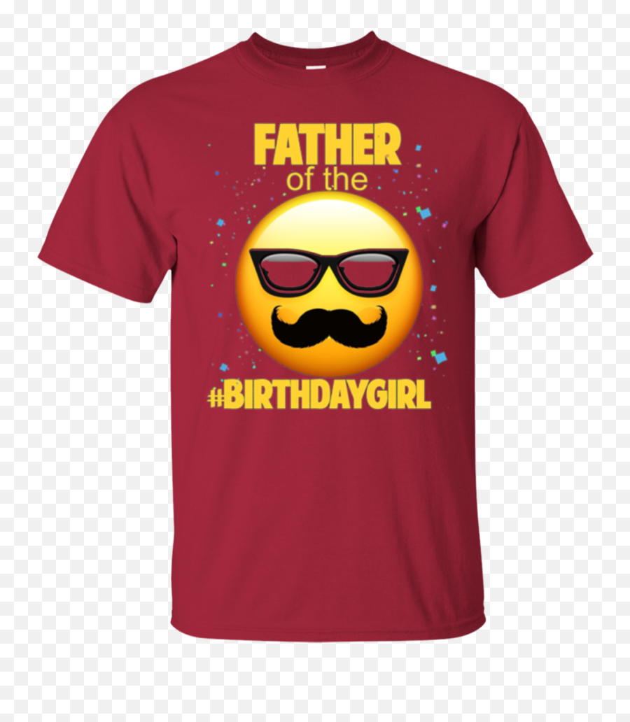 Emoji Birthday Girl Shirt For Dad - Barkintaz,Facebook Happy Emoji Birthday