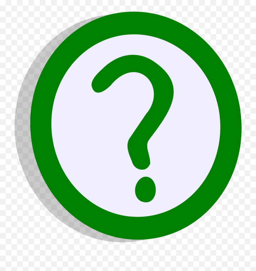 Filesymbol Question Greensvg - Wikipedia Emoji,Smiley Thumbs Up Emoticon Green