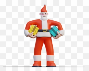 Premium Santaclaus 3d Illustration Pack From Festival U0026 Days Emoji,Markdown Laughing Emoji