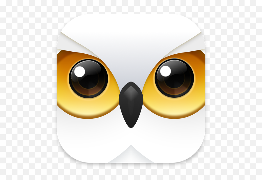 Snowyowl - Soft Emoji,Owl Text Emoticon
