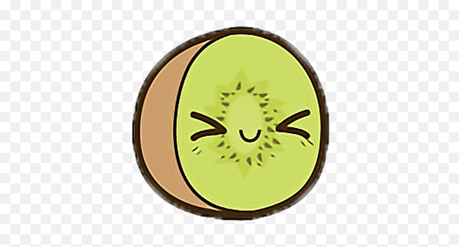 Download Tumblr Whatsapp Emoji Emoticon - Kiwi Kawaii Png,Kiwi Emoji