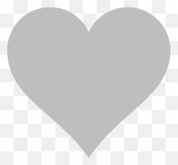 Free Grey Heart Png Download Free Clip - Grey Heart Png Emoji,Black Outline Heart Emoji
