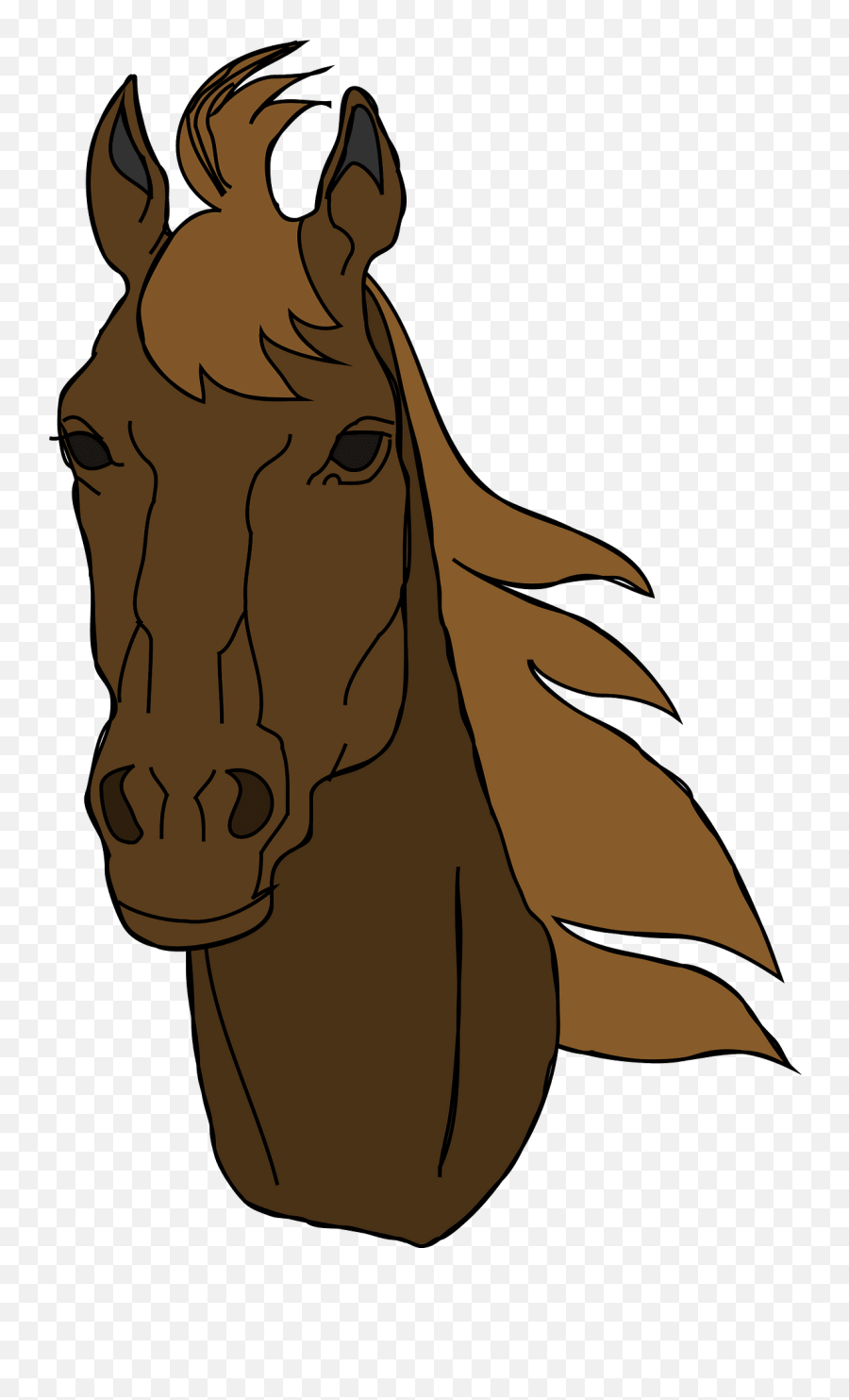 Horse Head Png Svg Clip Art For Web - Download Clip Art Horse Neigh Sound Effect Emoji,Scratching Head Emoji