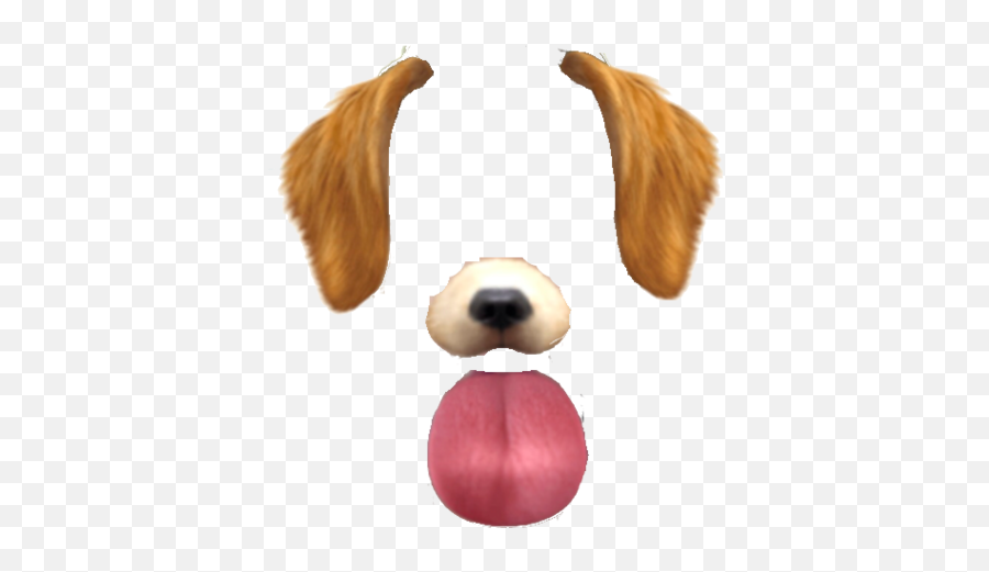 Dog Face Ears Language Nouse Sticker By Paulakn949 - Snapchat Dog Transparent Filter Png Emoji,Dog Face Emoji