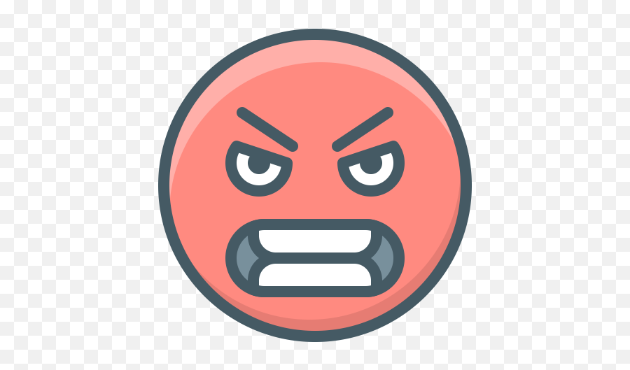 Angry Emoji Evil Face Hatred Icon - Hatred Emoji,Angry Emoji