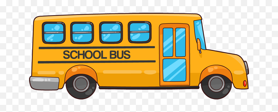 Driving Clipart Yellow School Bus - School Bus Png Clipart Emoji,Short Bus Emoji