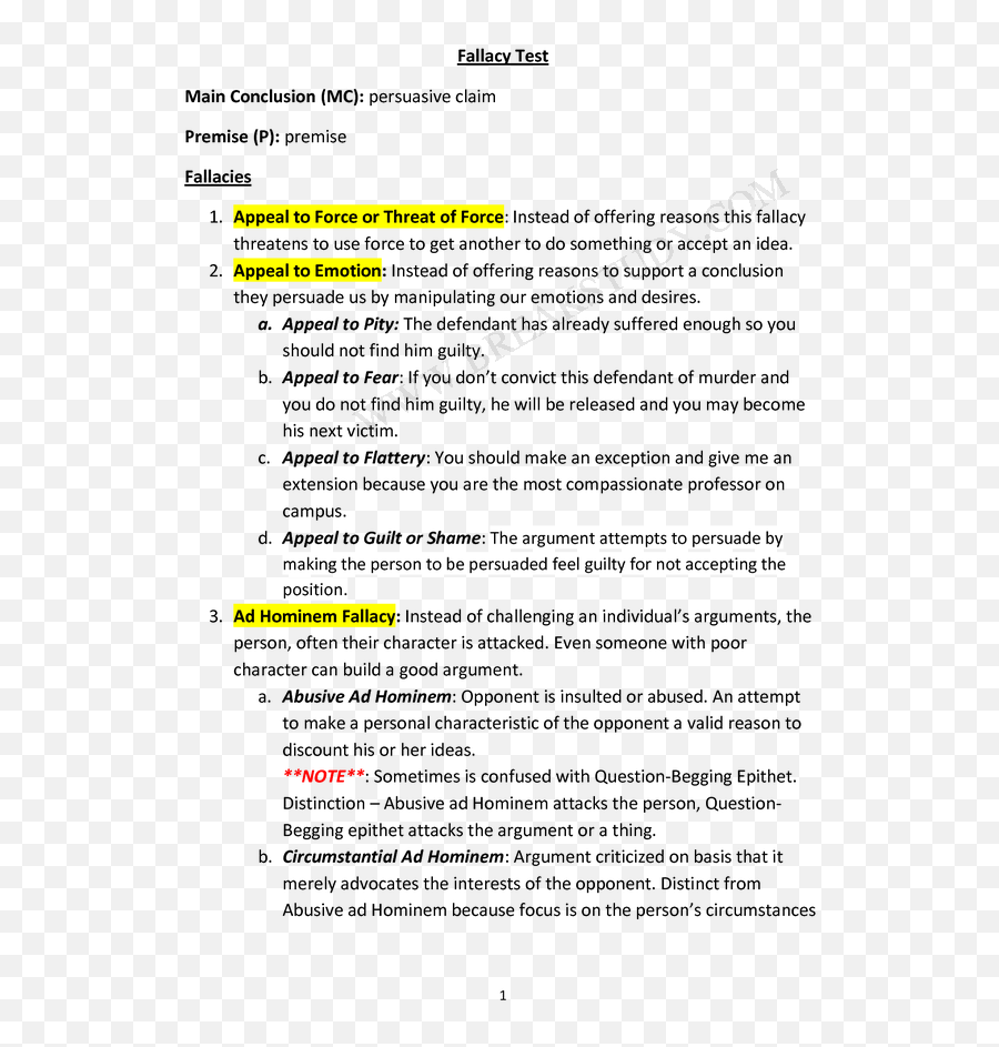 Modr 1730 Fallacy Test - Horizontal Emoji,Emotion Fallacy