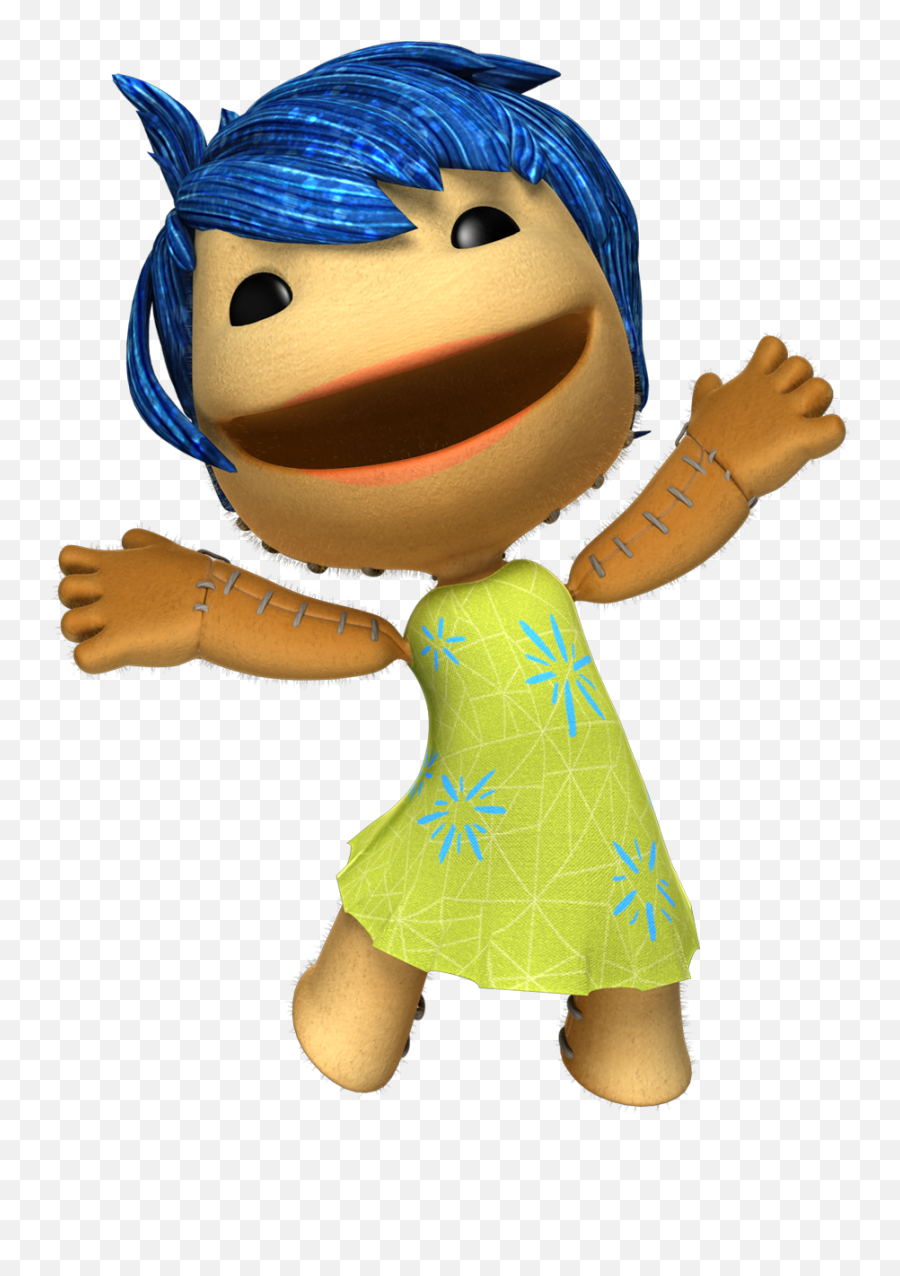 Joy Littlebigplanet Quantum Of Three Worlds Wiki Fandom - Pixar Inside Out 2019 Merchandise Emoji,Inside Out Why Does Riley Have Male And Female Emotions