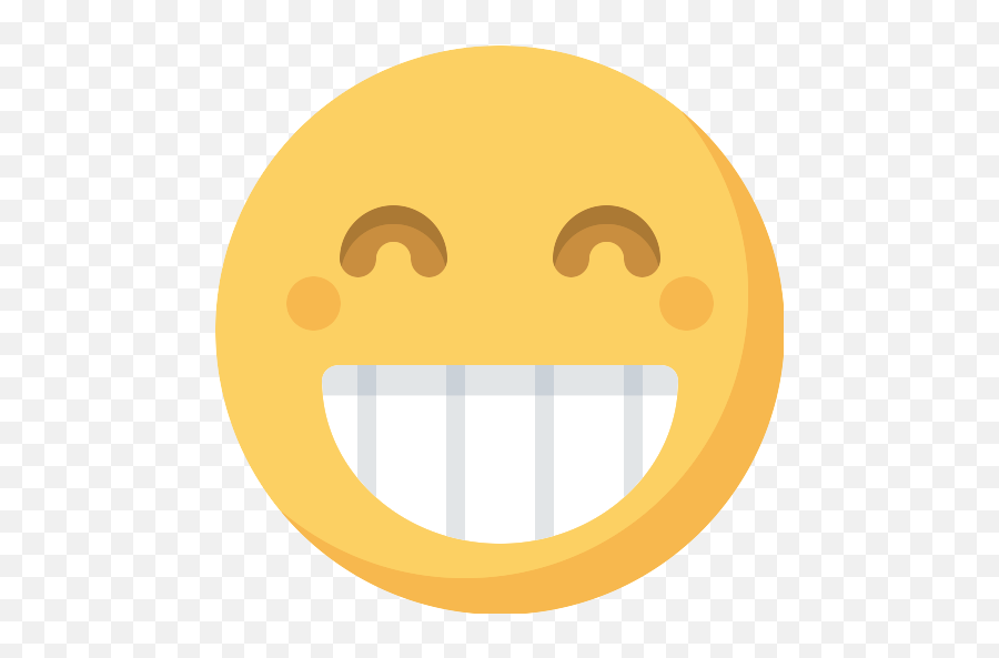 Grinning Emoji Vector Svg Icon - Png Repo Free Png Icons Happy,Grin Emoji