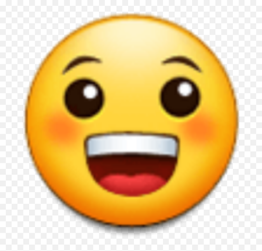 Smile Emoji Samsungemoji Sticker By Nicole Klimen - Happy,Smile Laugh Emoji